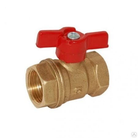 Кран шар 11Б27п1 В-Н 1/2"(15) бабочка