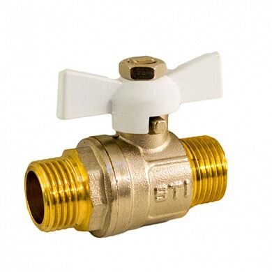 Кран шаровый Aquasfera Н-Н 1/2 красная бабочка 1005-01