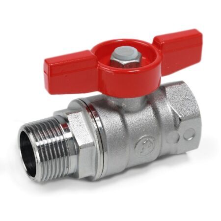 Кран шар Giacomini В-Н 1/4" бабочка (R254X001)