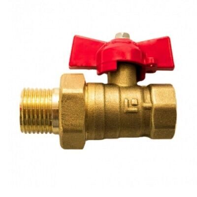 Кран шар 11Б27п1 В-Н со сгоном 3/4" бабоч